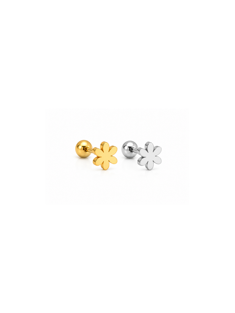 Piercing Flor Plana