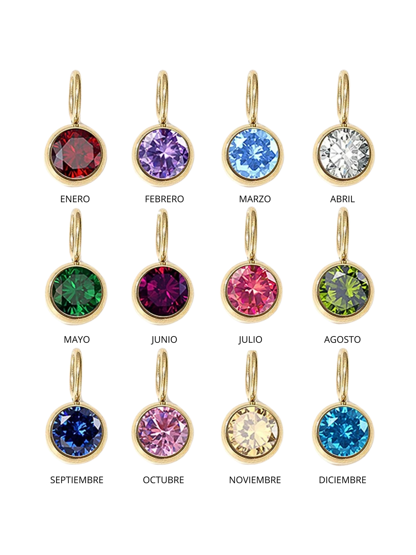 Charm Piedra Natal