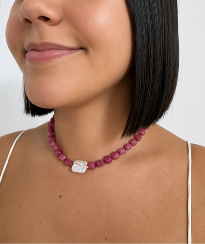 Colgante Belle Rosa