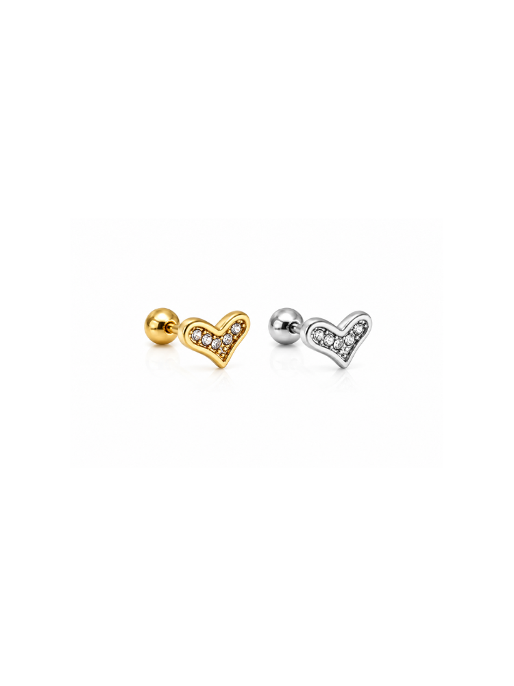 Piercing Corazón Brillitos